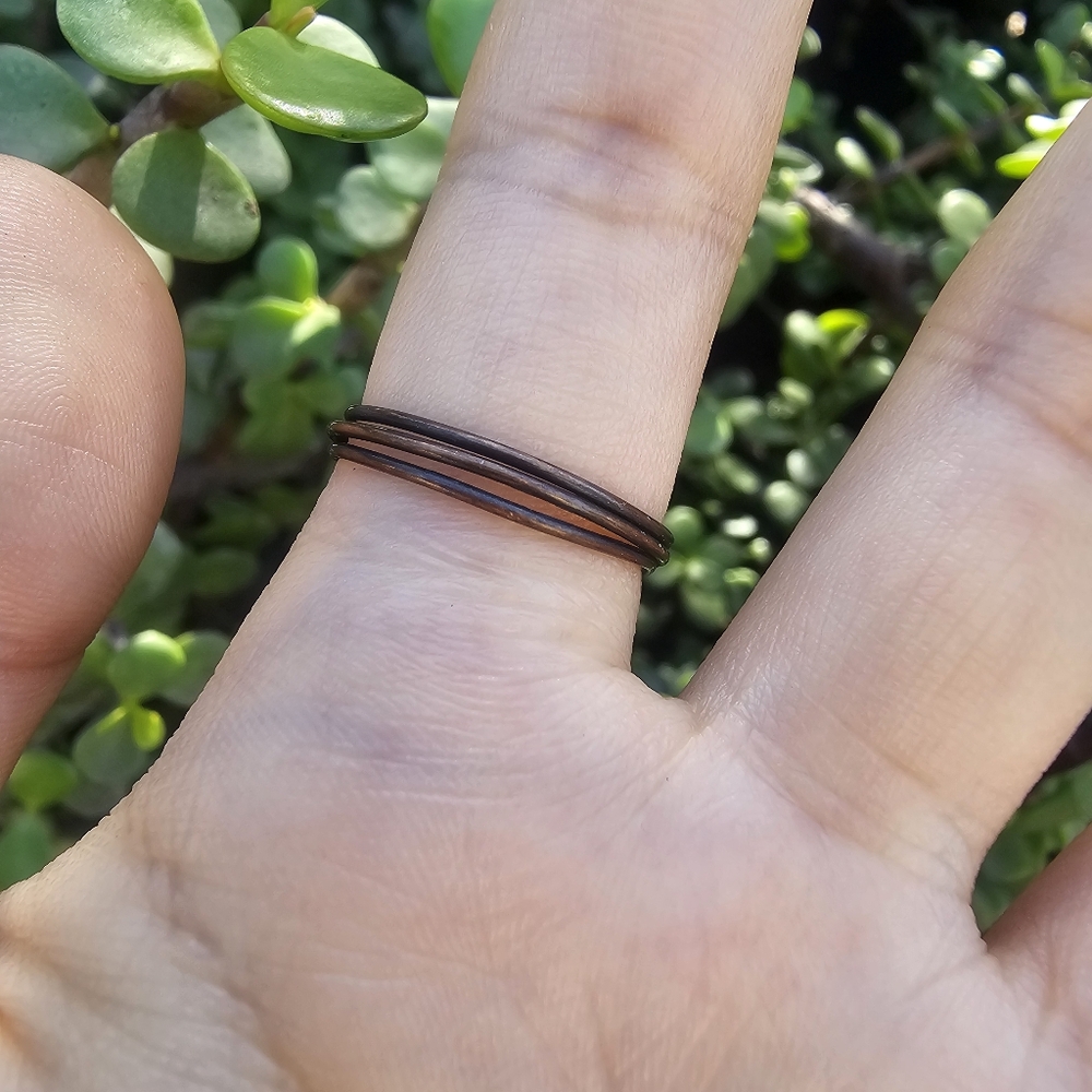 Copper Rose Ring - Picture 5 of 7